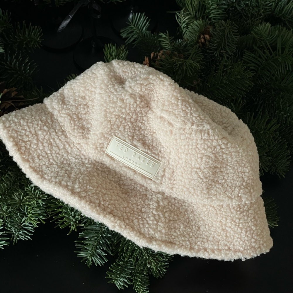 Ted Baker London Women's Fluffyi Faux Shearling Bucket Hat